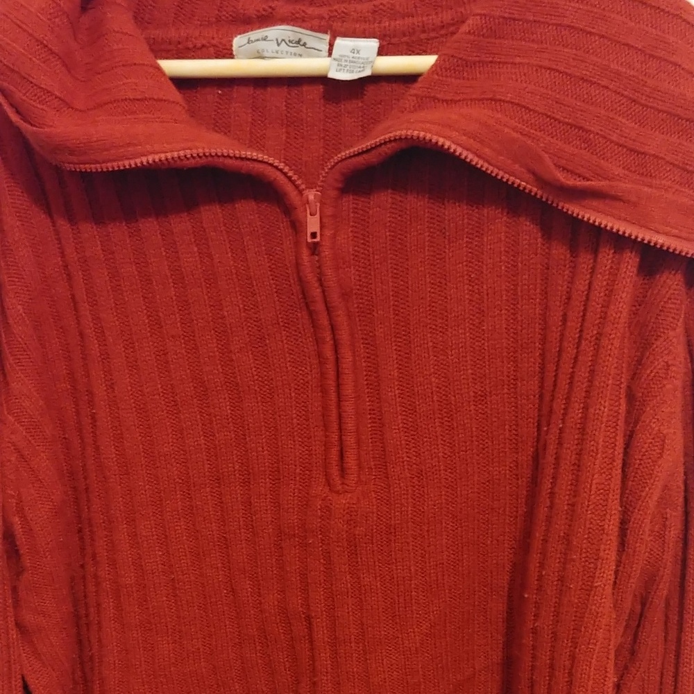 4x long sleeve sweater by Jamie Nicole